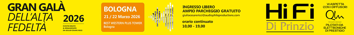 Gran Galà dell'Alta Fedeltà Bologna
