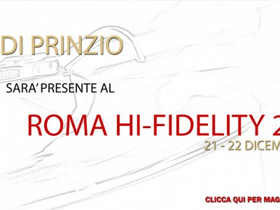 HIFI DI PRINZIO al ROMA HI-FIDELITY 2013 il 21 e 2