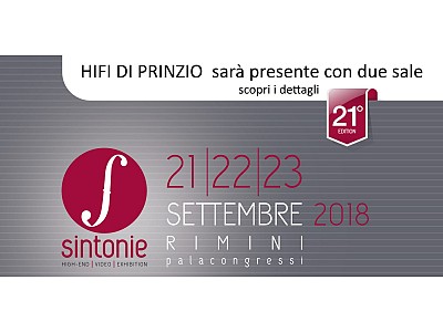 SINTONIE HIGH-END VIDEO EXHIBITION 2018