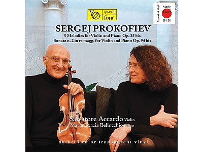 Sound and Music PROKOFIEV: 5 MELODIE PER VIOLINO OP.35 BIS - SONATE PER VIOLINO E PIANO N.2 OP.94 BIS