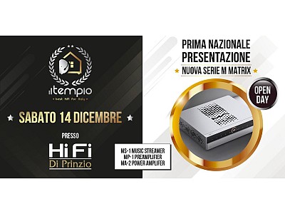 Presentazione serie M di Matrix Audio